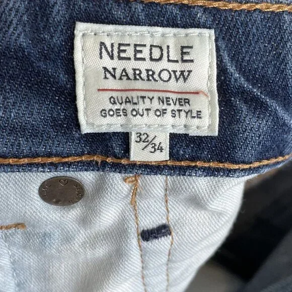 Levi's Made & Crafted Needle Narrow Jeans, 32x34 - Picture 7 of 10